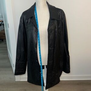 Wilson Black Trench Coat